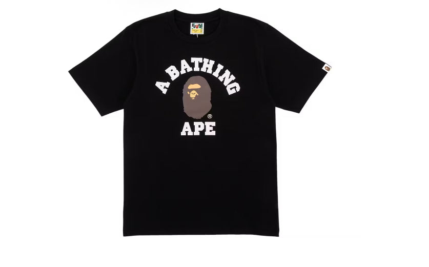 BAPE College Tee Black