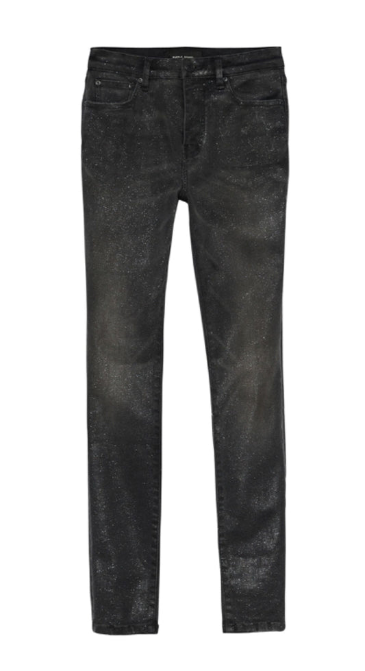 Purple Denim Black Galaxy Jean