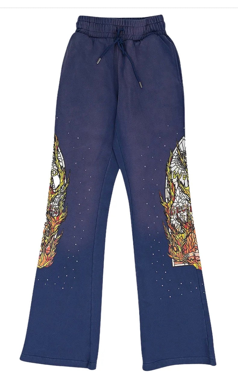 Who decided war purple sweats