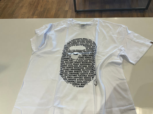 Bape Tee Tokyo Lettering White
