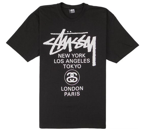 Stussy World Tour Tee White