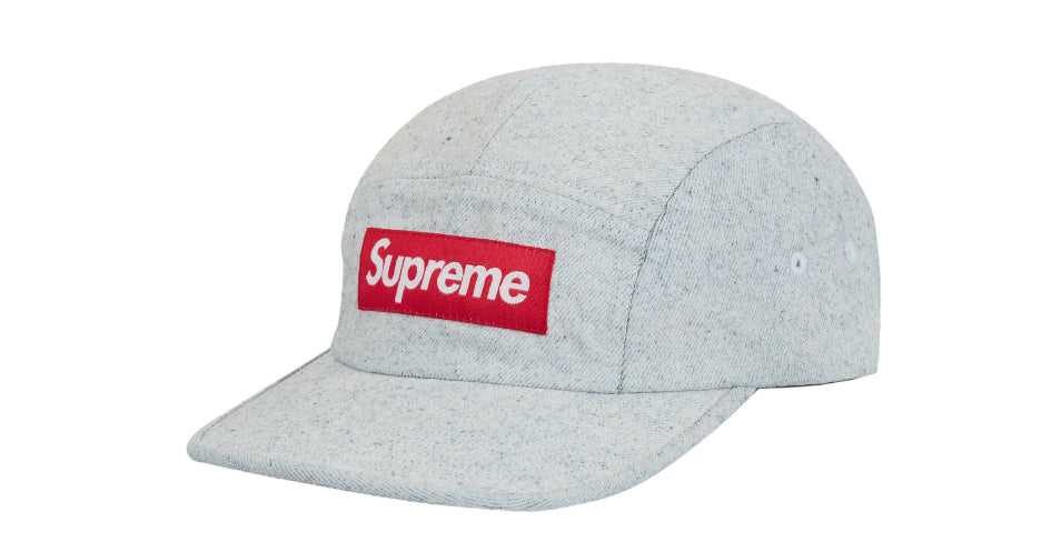 Supreme Coated Denim Camp Cap