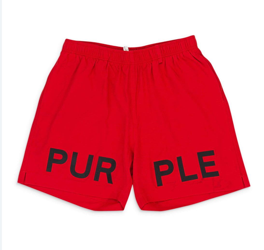 Purple All Round Fiery Red Wordmark Short