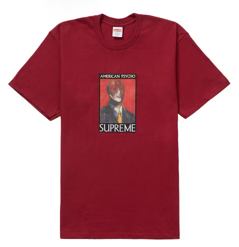 Supreme American Psycho Tee Red