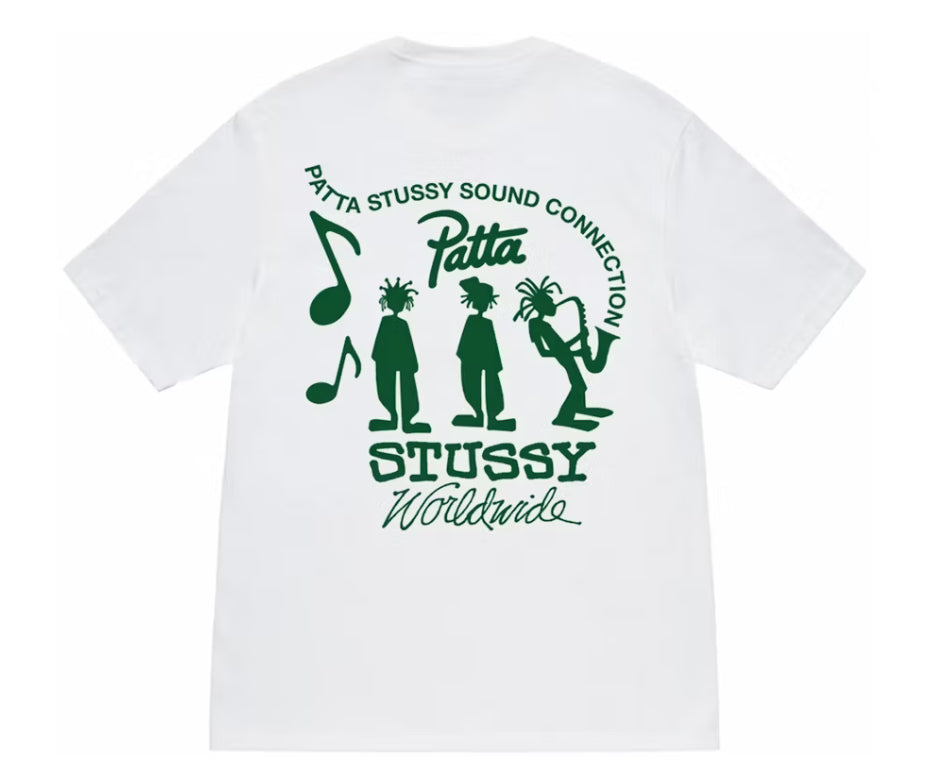 Stussy x Patta t-shirt white