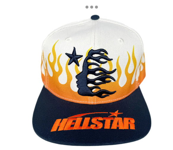 Hellstar Flame Vintage SnapBack