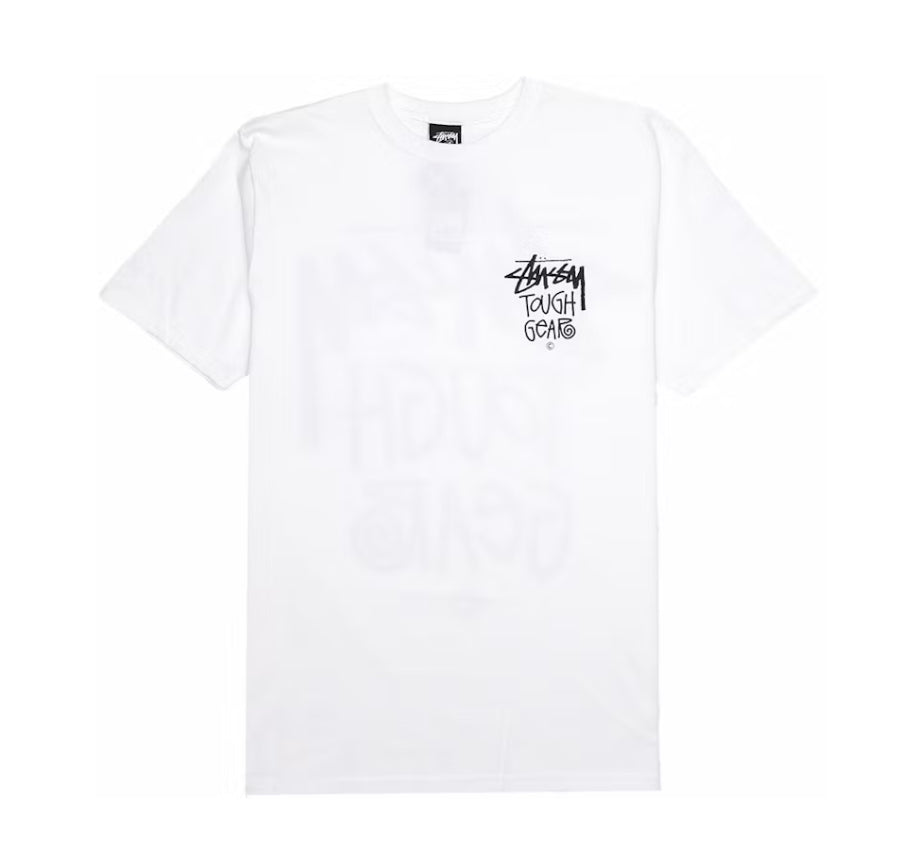 Stussy Tough Gear Tee white