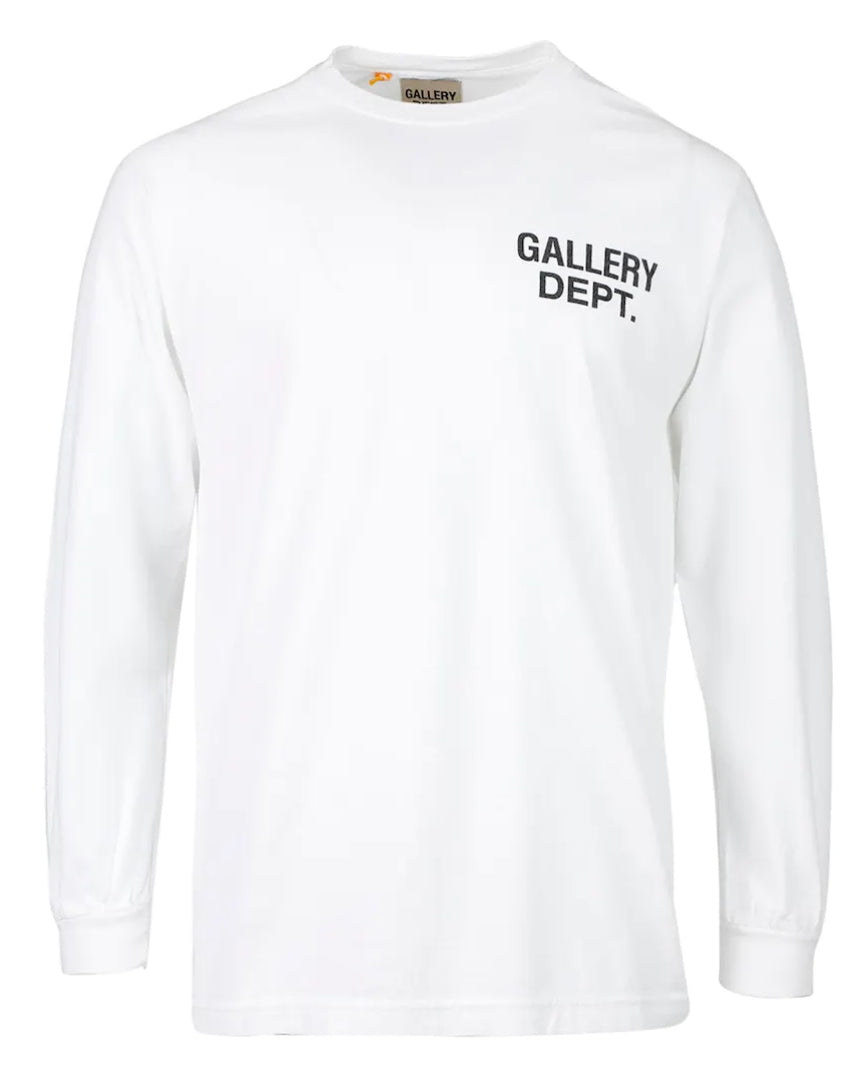 Gallery Dept. Longsleeve T-Shirt Souvenir White