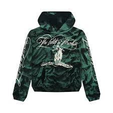 Hellstar Lava “No Guts” Hoodie Green