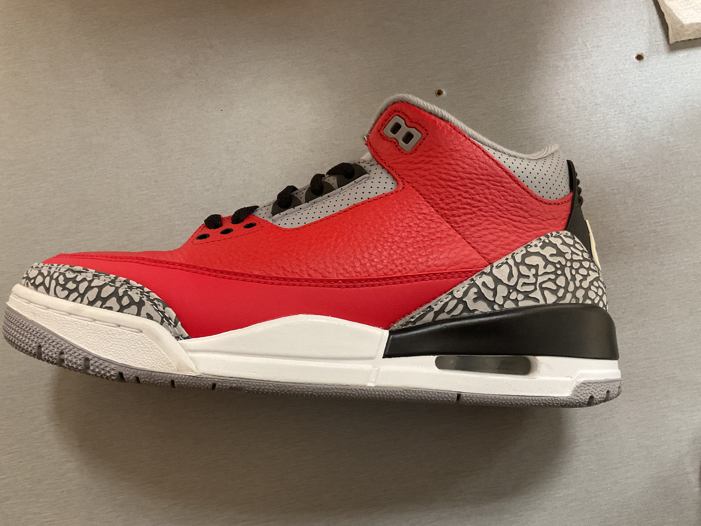 Jordan 3 Retro Red Cement *Used*