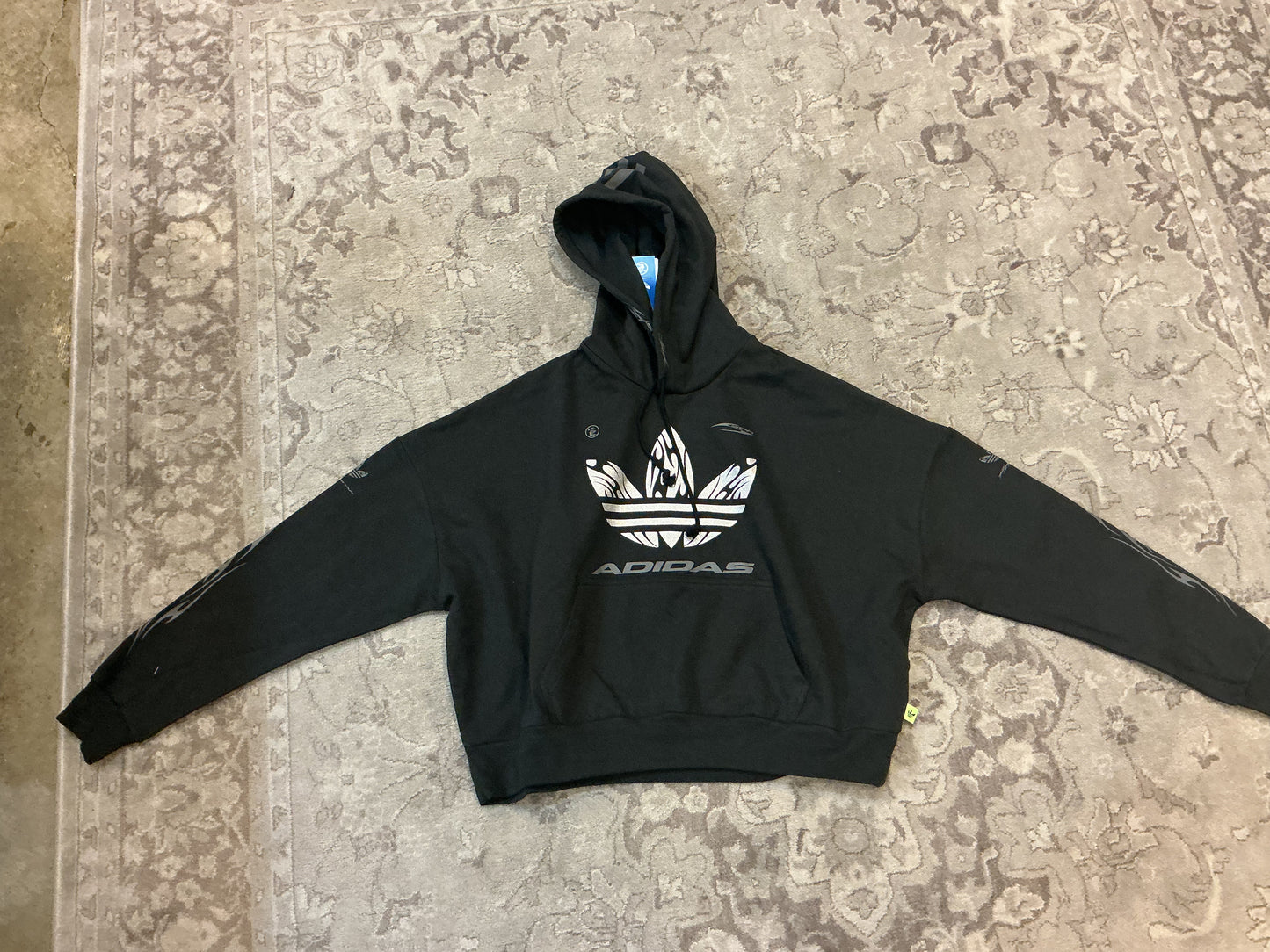 Hellstar collab adidas hoodie