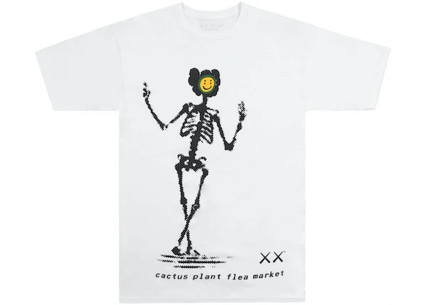 KAWS x Cactus Plant Flea Market T-Shirt White