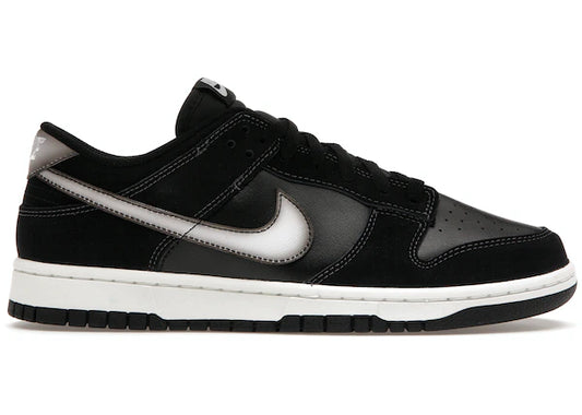 Nike Dunk Low Airbrush Swoosh Black
