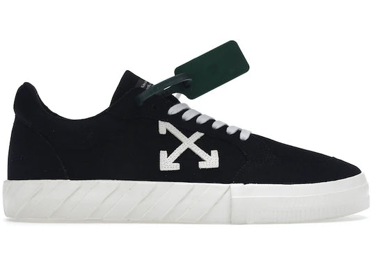 OFF-WHITE Vulcanized Low Black White