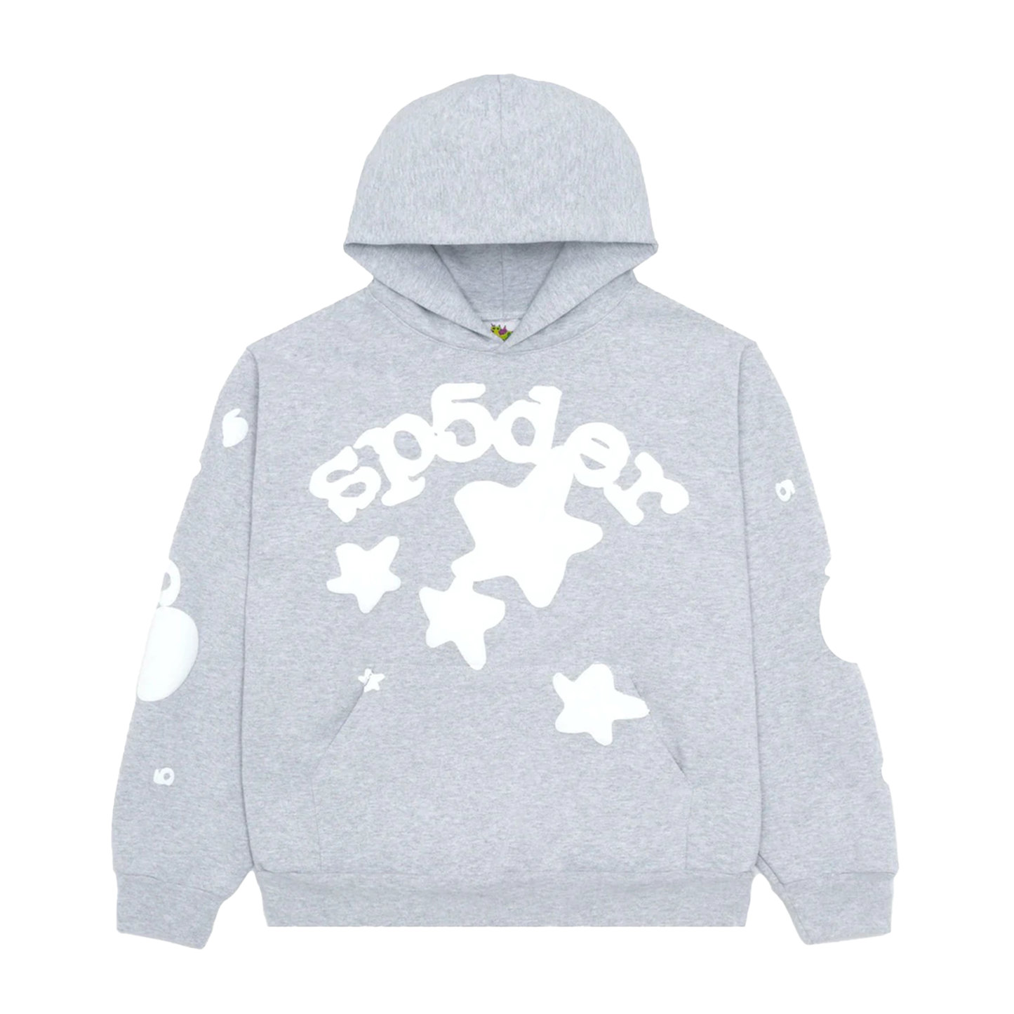 Sp5der Worldwide Sweatshirt Beluga Grey