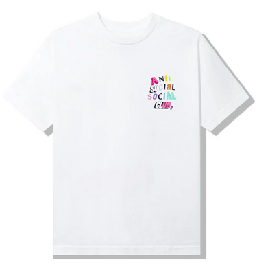 Anti Social Social Club Tee Real Me White