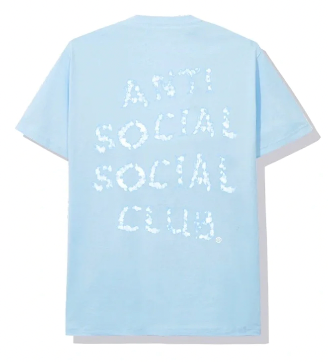 Anti Social Social Club Tee Partly Cloudy