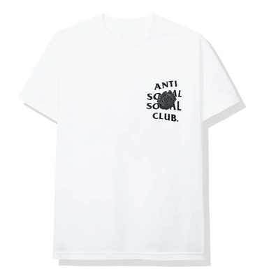 Anti Social Social Club Tee Bat Emoji White