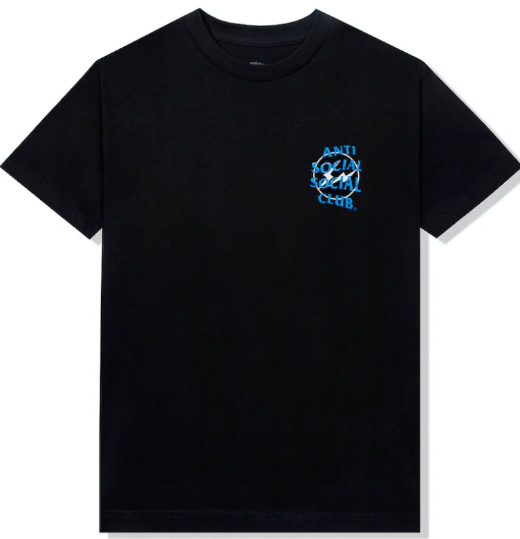 Anti Social Social Club Tee Fragment Blue Precious Petals
