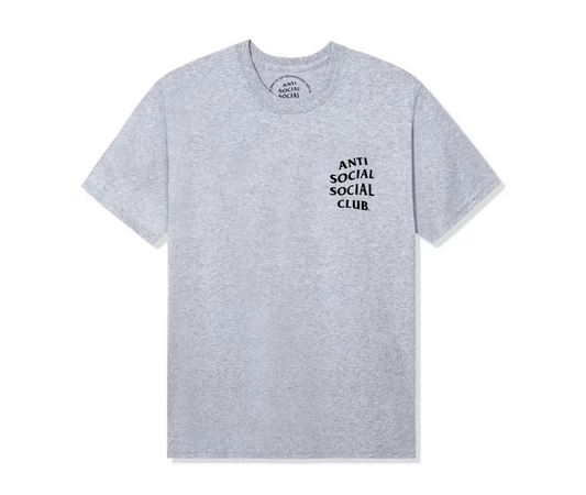 Anti Social Social Club Tee Cherry Blossom Grey