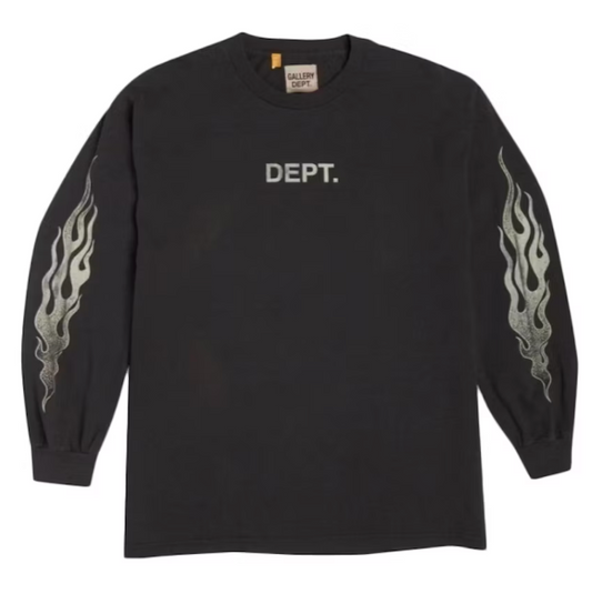 Gallery Dept. Longsleeve T-Shirt Flames