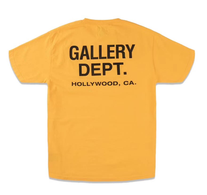 Gallery Dept. T-Shirt Souvenir Yellow