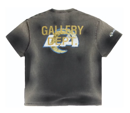 Gallery Dept. T-Shirt LA Rams Sun Faded Black