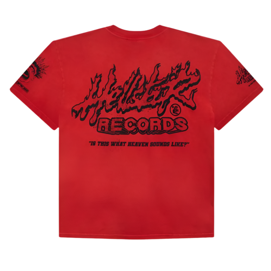 Hellstar Studios Records T-Shirt Red