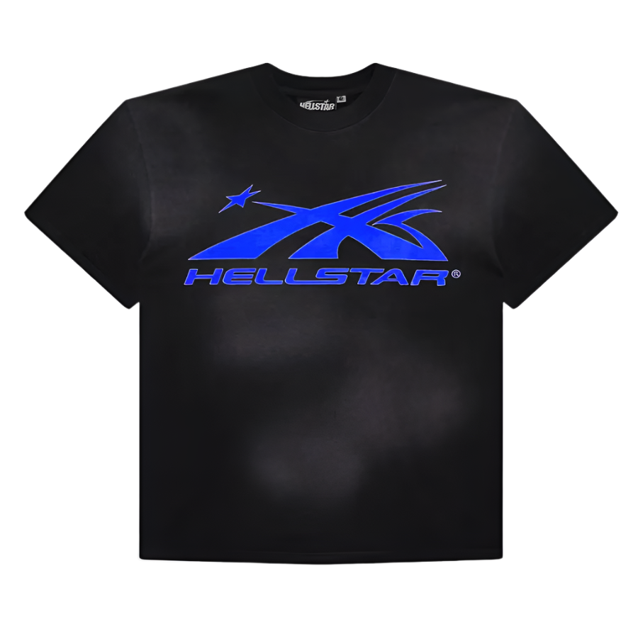 Hellstar Sports Core Logo Gel T-Shirt Royal Blue
