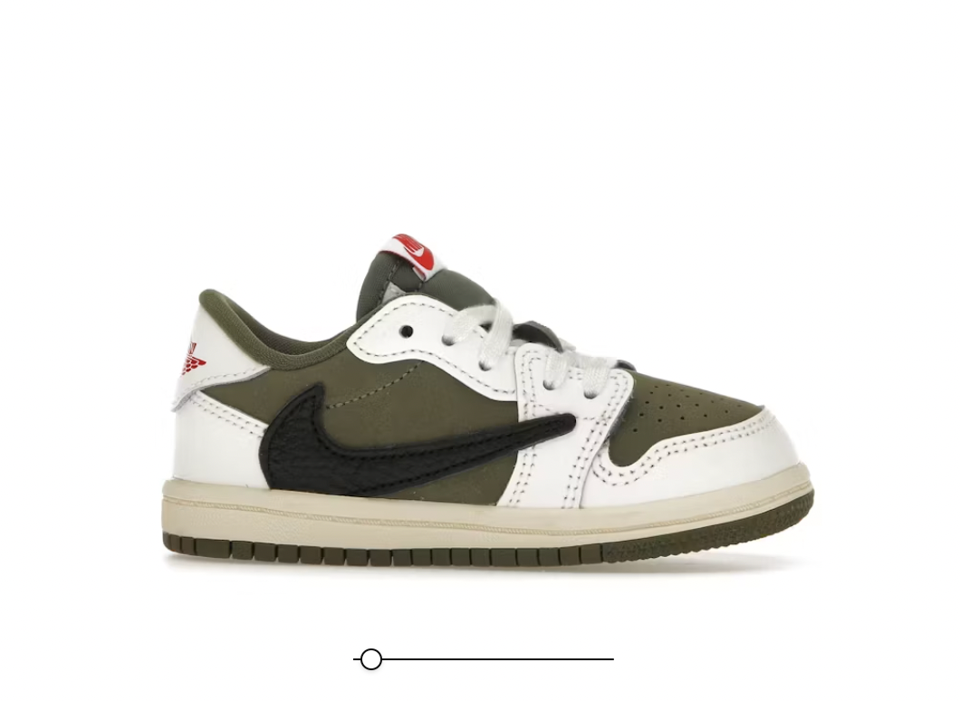 Jordan 1 Retro Low OG SP Travis Scott Medium Olive (TD)