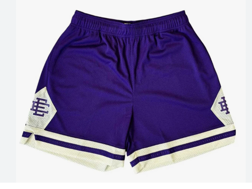 Eric Emanuel Side Diamond Mesh Shorts