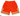 Eric Emanuel Side Diamond Orange Mesh Shorts