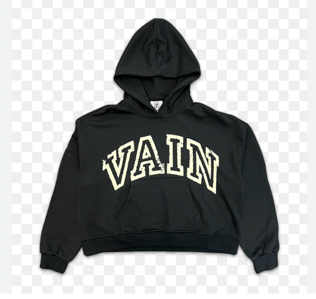 Saint Vanity Vain Hoodie Black