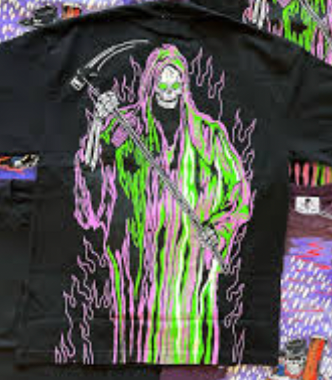 Warren Lotas WL Reaper T-Shirt Black