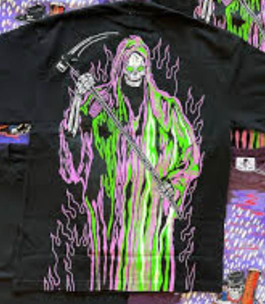 Warren Lotas WL Reaper T-Shirt Black
