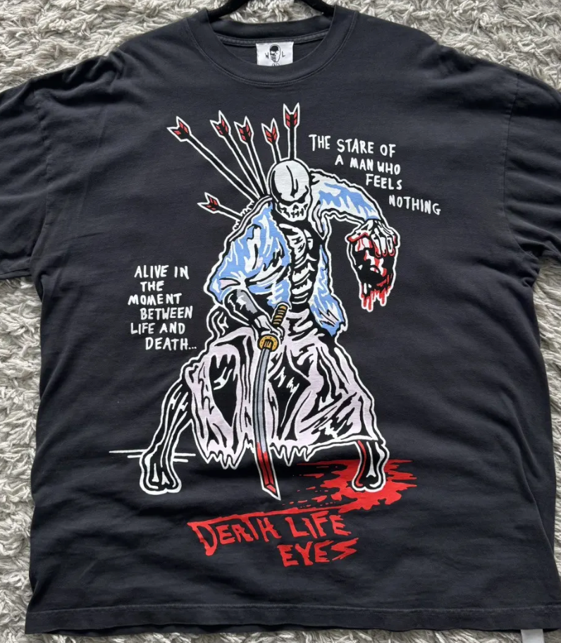 Warren Lotas Death Life Eyes T-Shirt