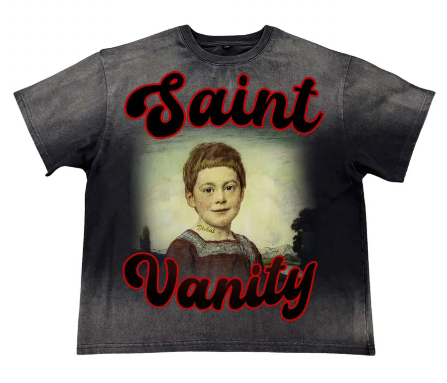 Saint Vanity Global 2.0 Tee Black