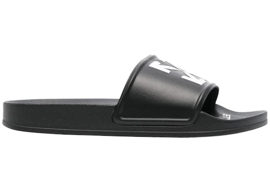 OFF-WHITE Arrow Pool Slides Black White