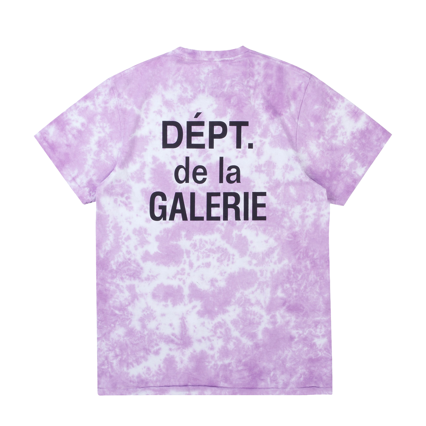 Gallery Dept. T-Shirt French Logo Tie Dye Lavender