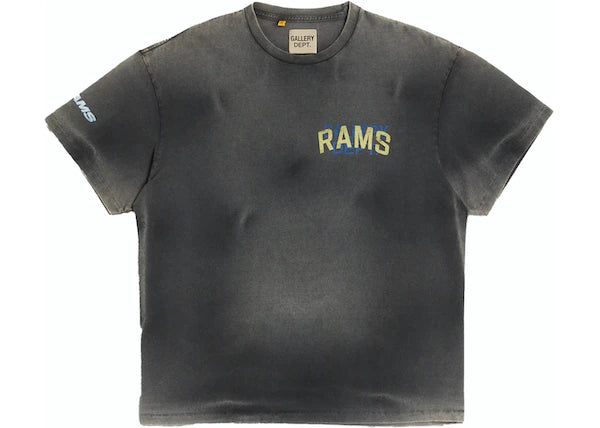 Gallery Dept. T-Shirt LA Rams Sun Faded Black