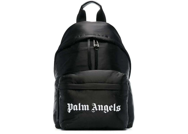 Palm Angels Men Classic Logo Backpack Black/White
